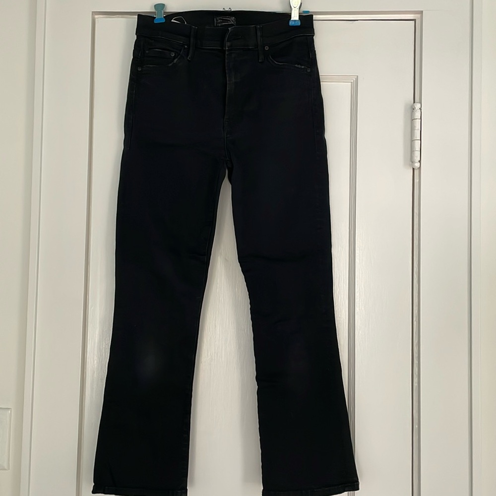 Mother the insider crop black size 26